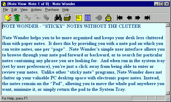 Note Wonder Screenshot